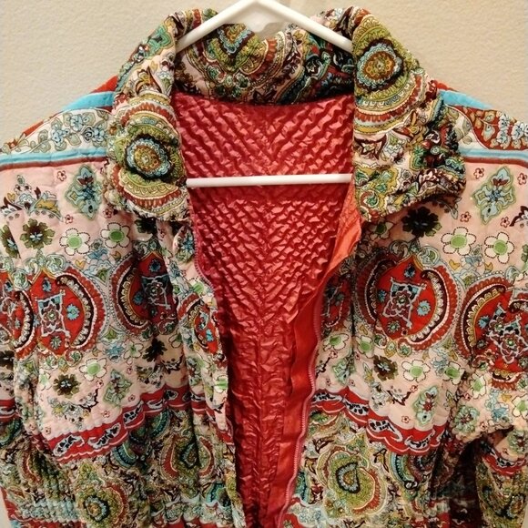 Paisley/flowered Reversible Ubu jacket - Picture 2 of 12